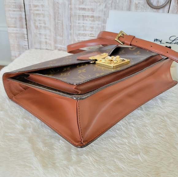 💕DISCONTINUED Very Rare Crossbody/ Shoulder Bag LOUIS VUITTON "Monceau 28" - Picture 7 of 16